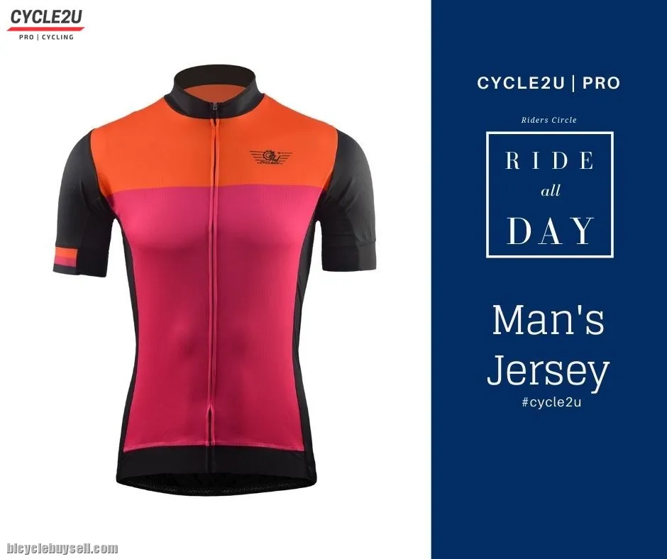 ORIGINAL CYCLE2U PROFESSIONAL Man Short Sleeve Jersey
