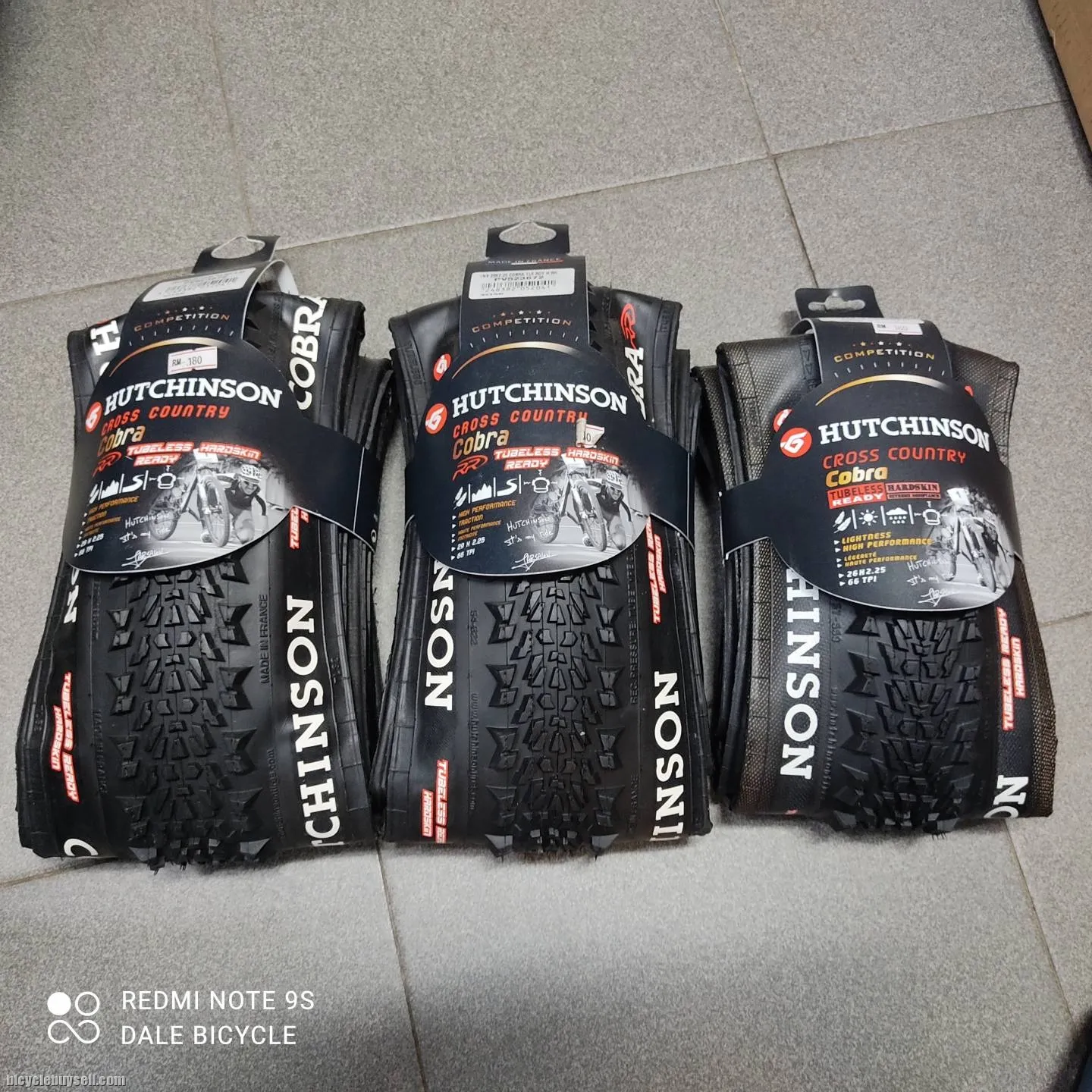 Hutchinson Cobra q- Hardskin - Tubeless Ready 29 and 26 2.25 50% discount