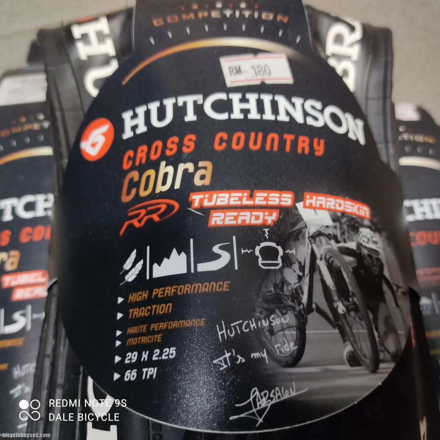 Hutchinson Cobra q- Hardskin - Tubeless Ready 29 and 26 2.25 50% discount