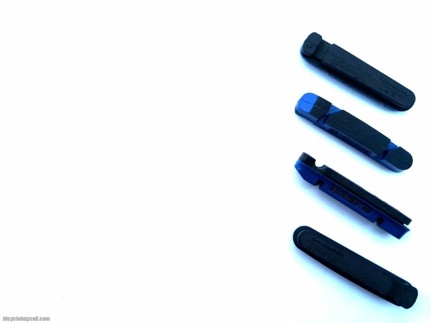 Campagnolo/fulcrum anodized aluminium brake pad