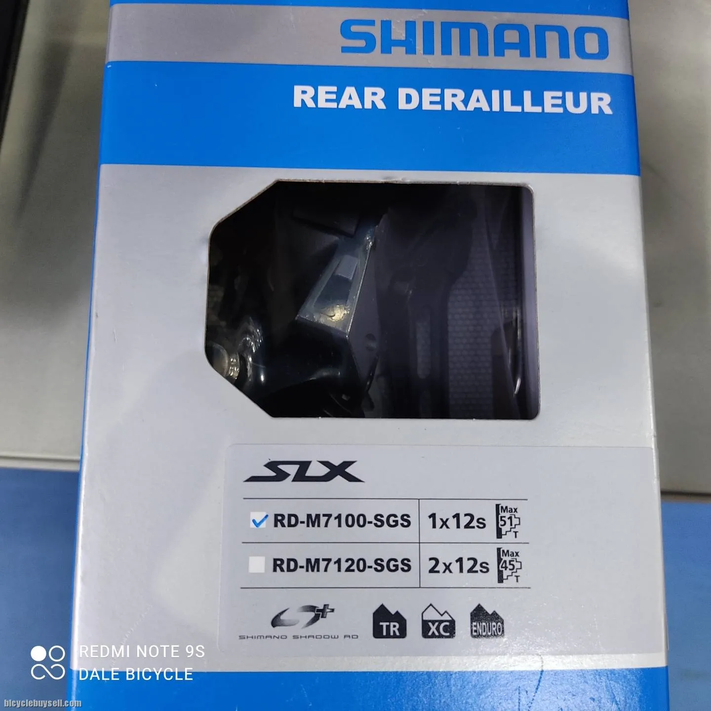 SHIMANO SLX M7100 12 SPEED REAR DERAILLEUR Max 51t