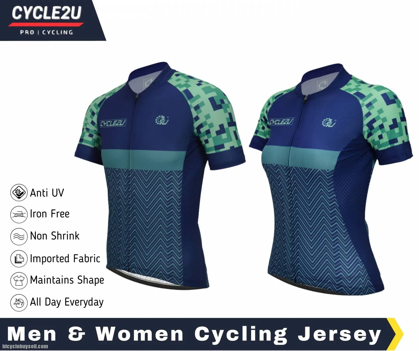 Original Cycle2u Couple match Cycling Jersey