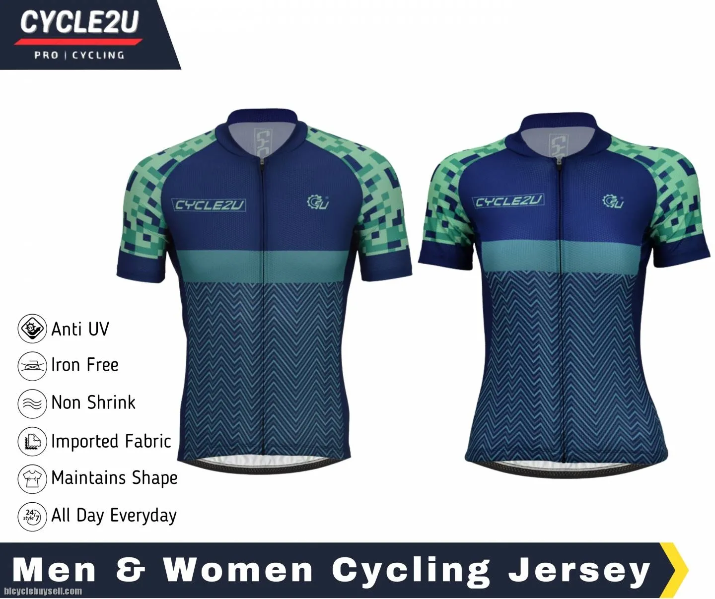 Original Cycle2u Couple match Cycling Jersey