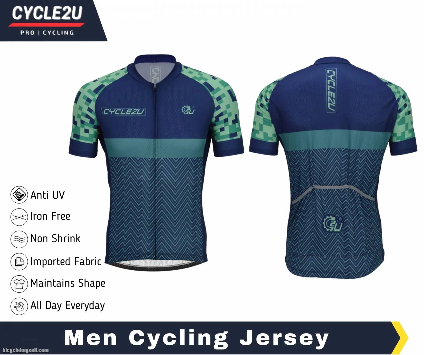 Original Cycle2u Couple match Cycling Jersey