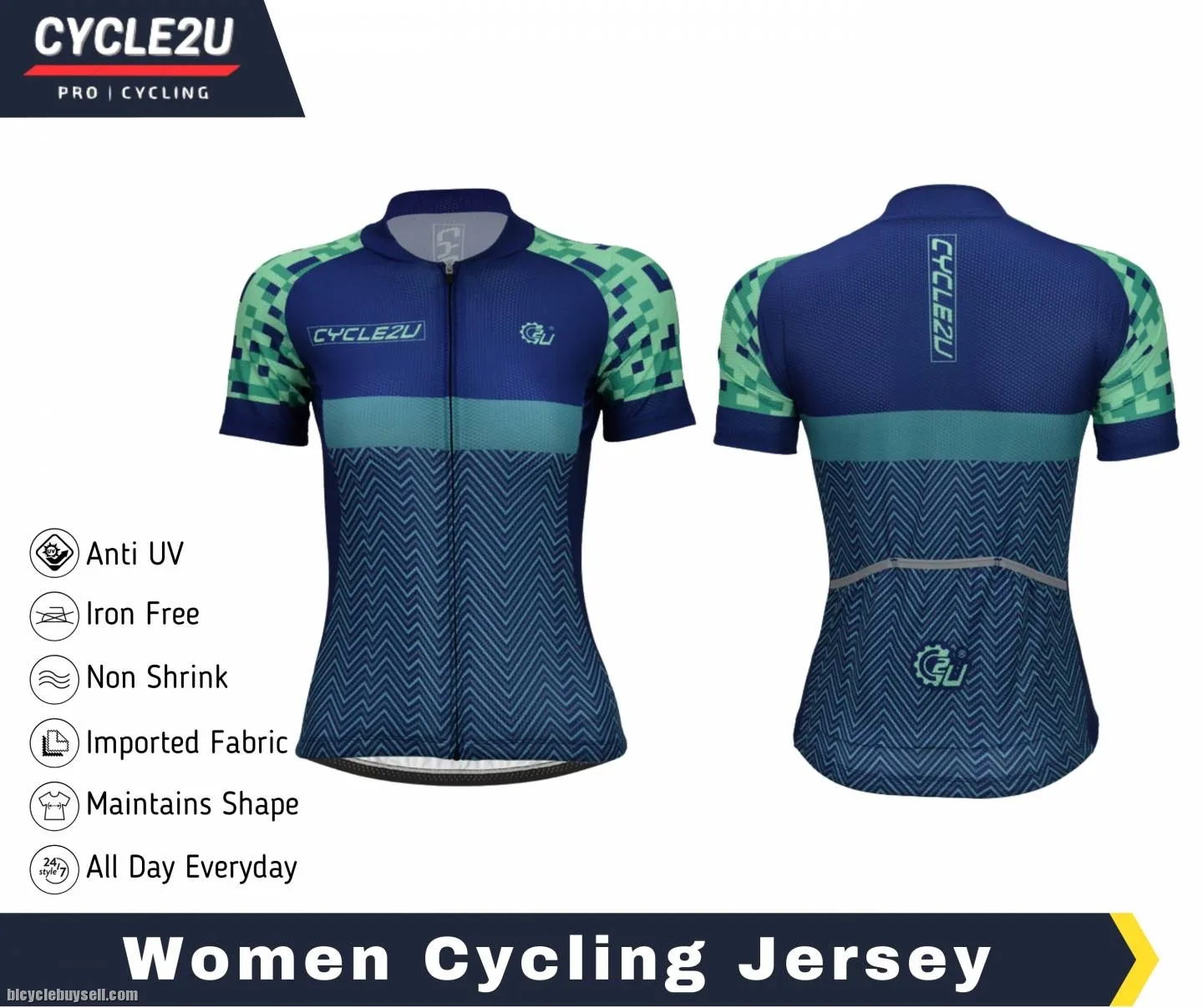 Original Cycle2u Couple match Cycling Jersey