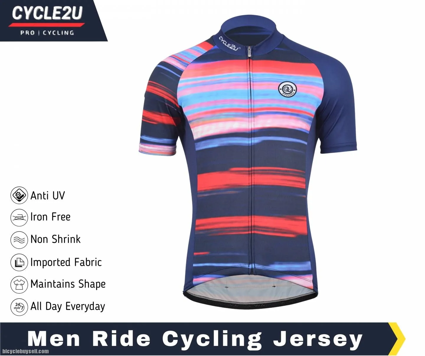 CYCLE2U MAN SHORT SLEEVE JERSEY