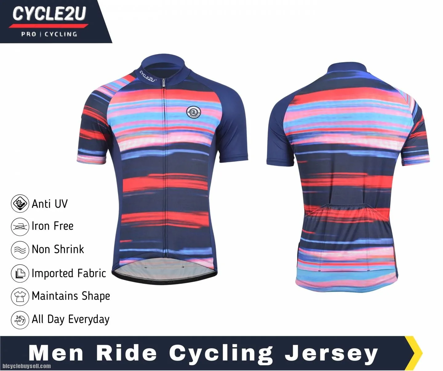 CYCLE2U MAN SHORT SLEEVE JERSEY