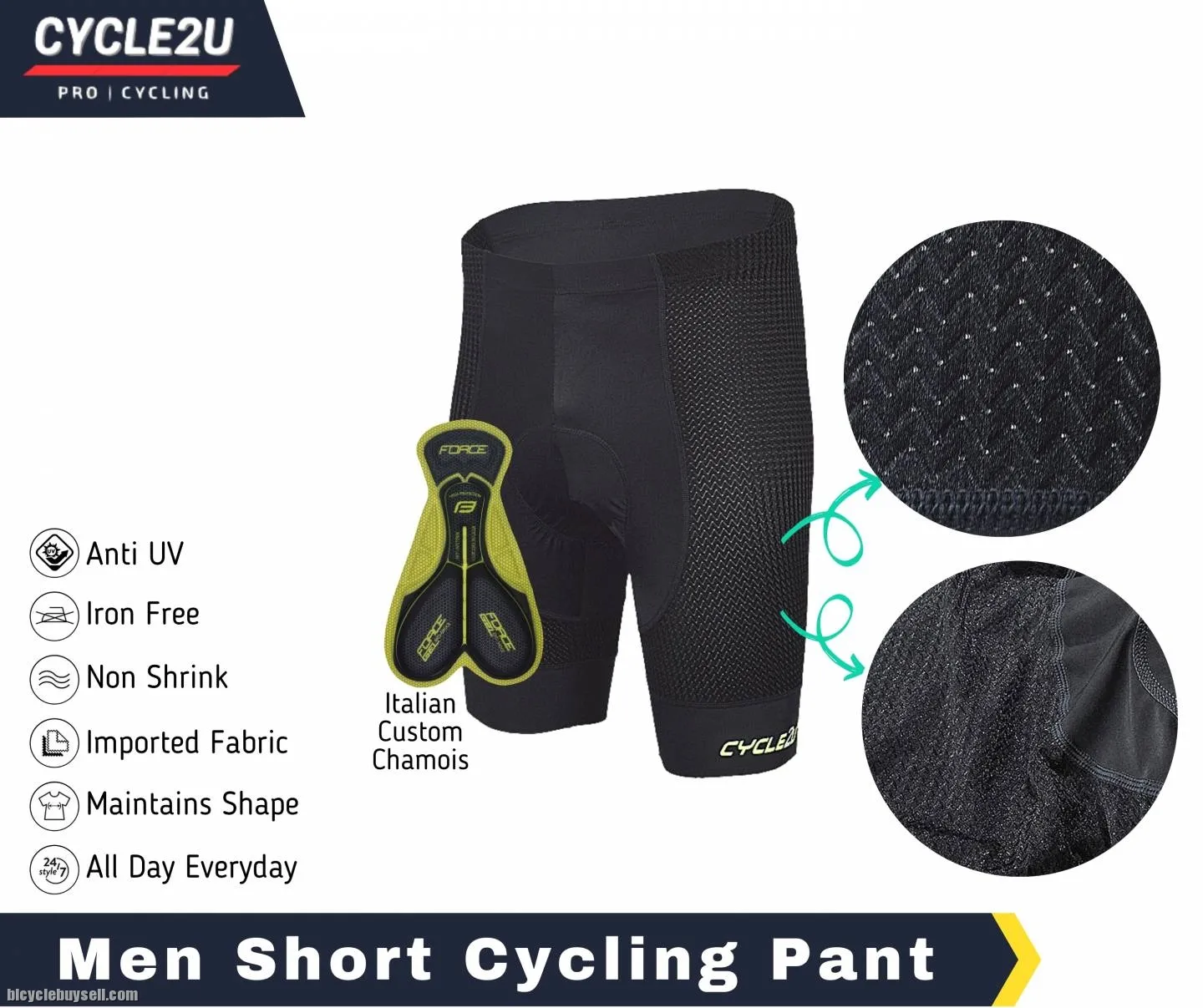 ðŸ”¥Ready StockðŸ”¥CYCLE2U Aerodynamic GEL Men BIB Cycling Short Pants Men BIB Cycling Pant Cycling Shor