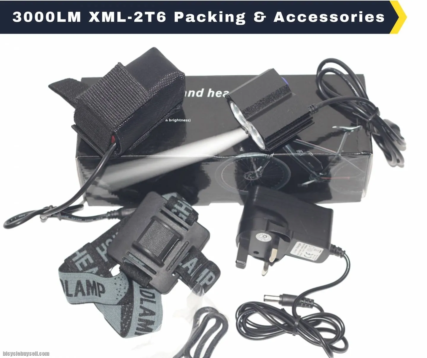 ðŸ”¥Ready StockðŸ”¥ LED Light 8000LM CREE XML-T6 Light Bike Cycling Light Bicycle Front Light Bicycle St