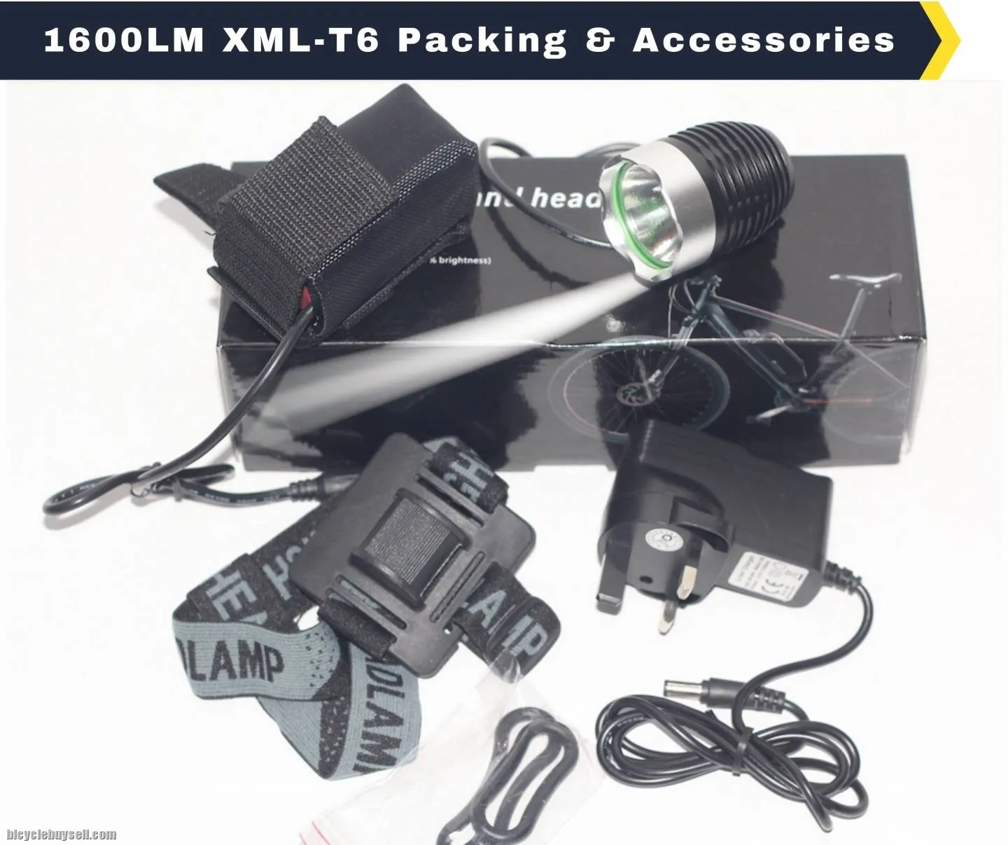 ðŸ”¥Ready StockðŸ”¥ LED Light 8000LM CREE XML-T6 Light Bike Cycling Light Bicycle Front Light Bicycle St