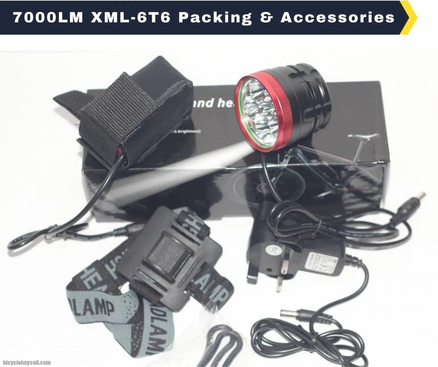ðŸ”¥Ready StockðŸ”¥ LED Light 8000LM CREE XML-T6 Light Bike Cycling Light Bicycle Front Light Bicycle St