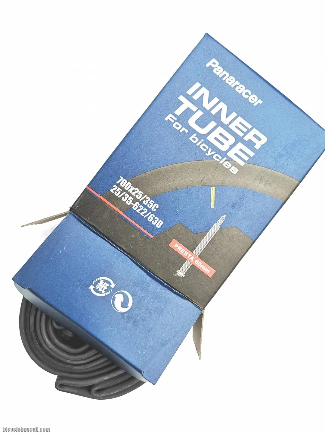 Panaracer Butyl Bicycle Inner Tube 700x25-35 60mm Presta Valve