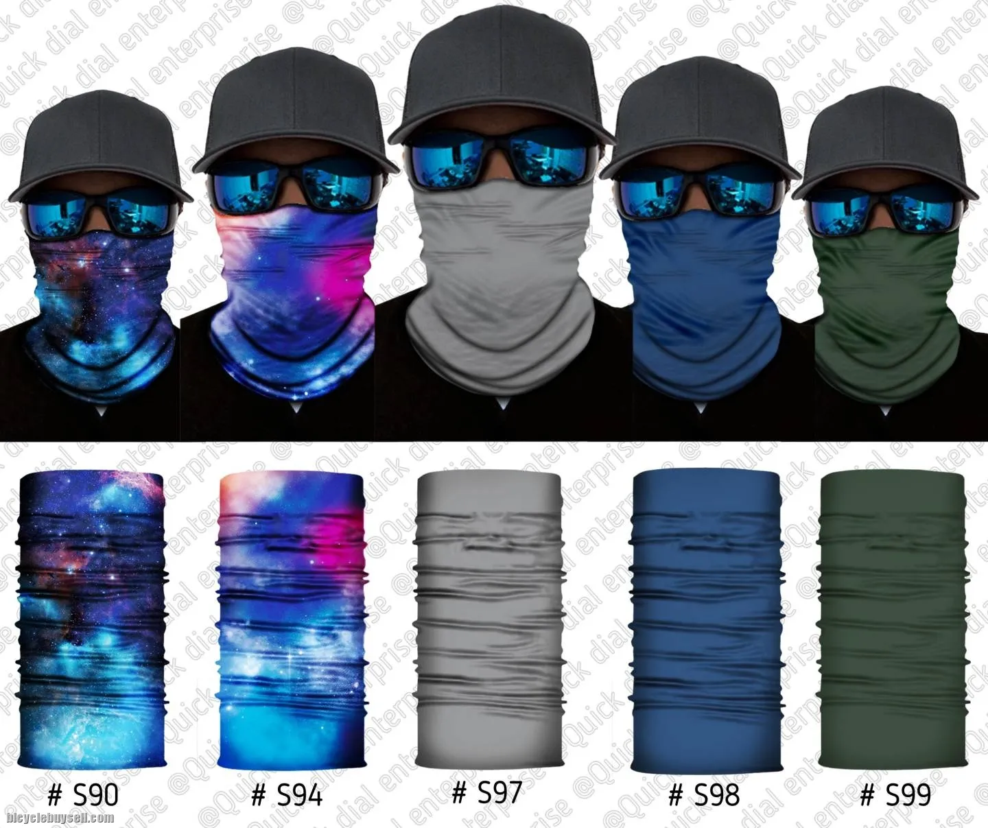 ðŸ”¥Ready StockðŸ”¥Unisex Anti Dust UV Buff Bandana Turban Head Scarf Face Mask Topeng Motorcycle Bicycl