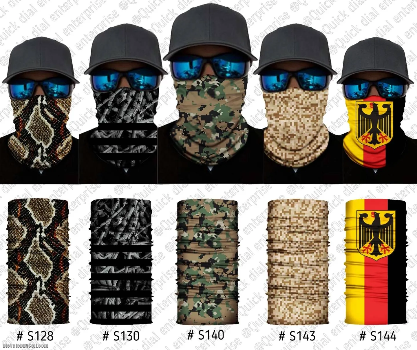 ðŸ”¥Ready StockðŸ”¥Unisex Anti Dust UV Buff Bandana Turban Head Scarf Face Mask Topeng Motorcycle Bicycl