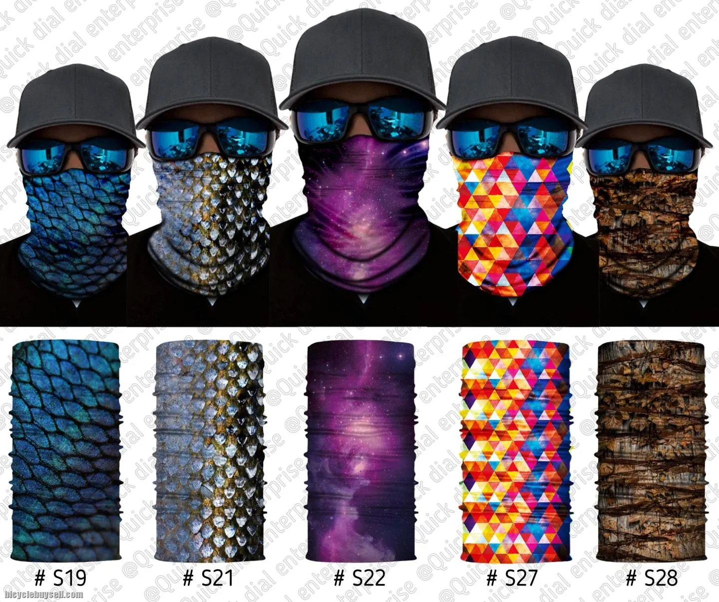 ðŸ”¥Ready StockðŸ”¥Unisex Anti Dust UV Buff Bandana Turban Head Scarf Face Mask Topeng Motorcycle Bicycl