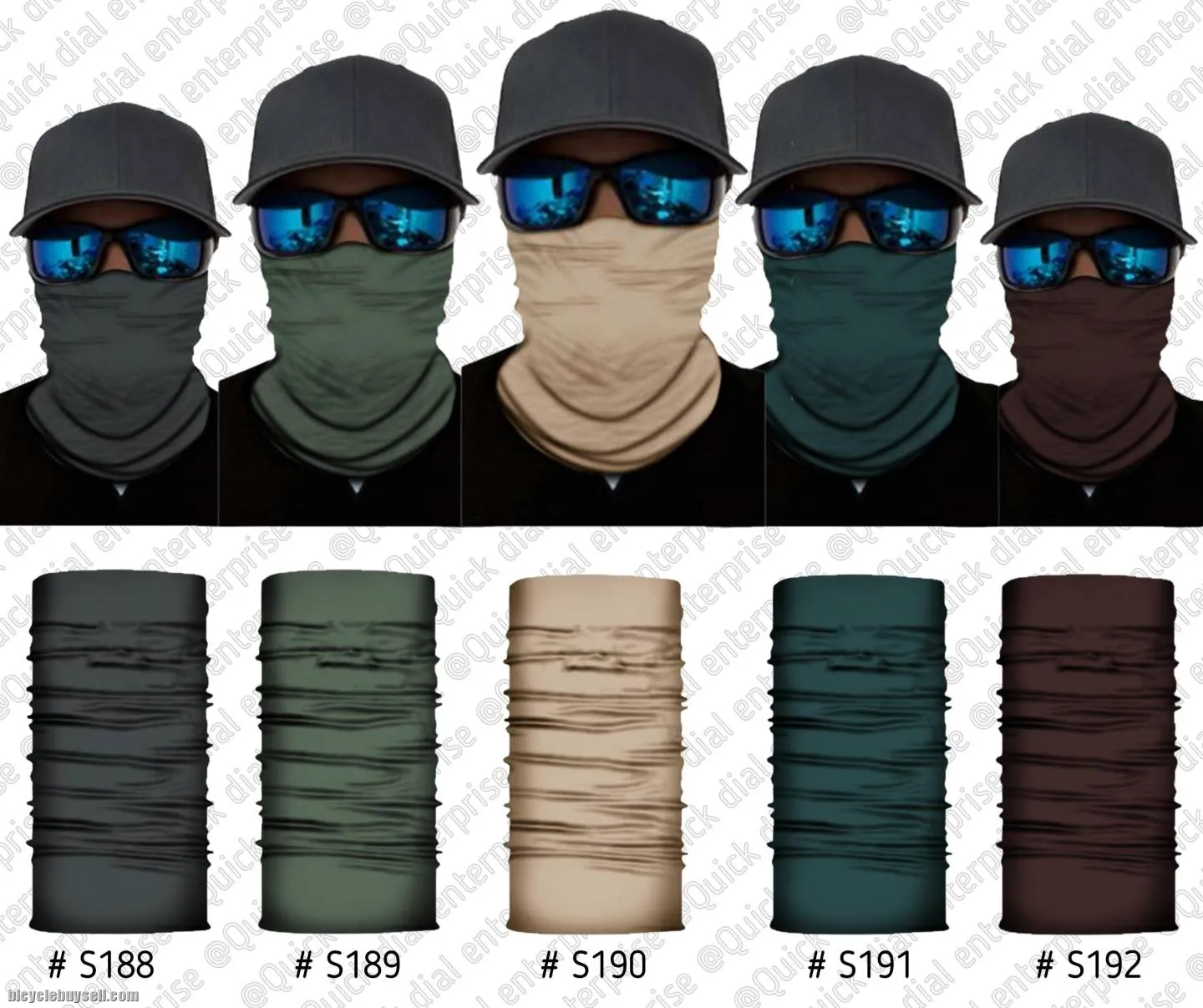 ðŸ”¥Ready StockðŸ”¥Unisex Anti Dust UV Buff Bandana Turban Head Scarf Face Mask Topeng Motorcycle Bicycl