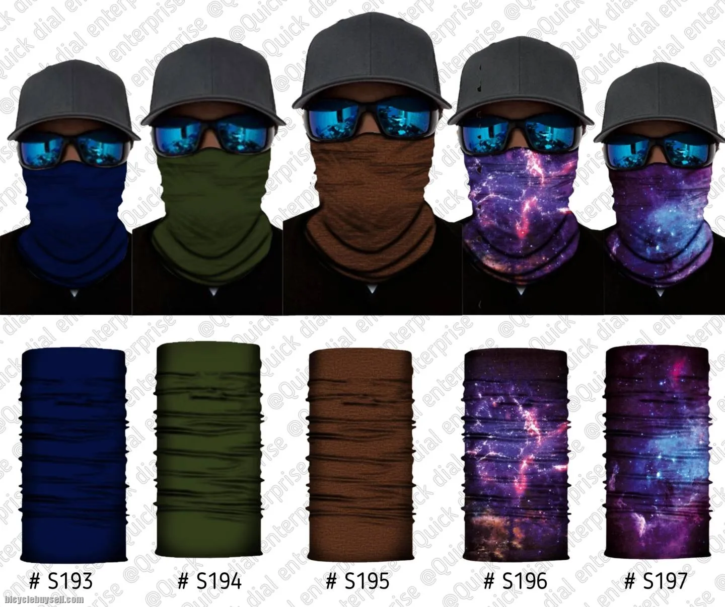 ðŸ”¥Ready StockðŸ”¥Unisex Anti Dust UV Buff Bandana Turban Head Scarf Face Mask Topeng Motorcycle Bicycl