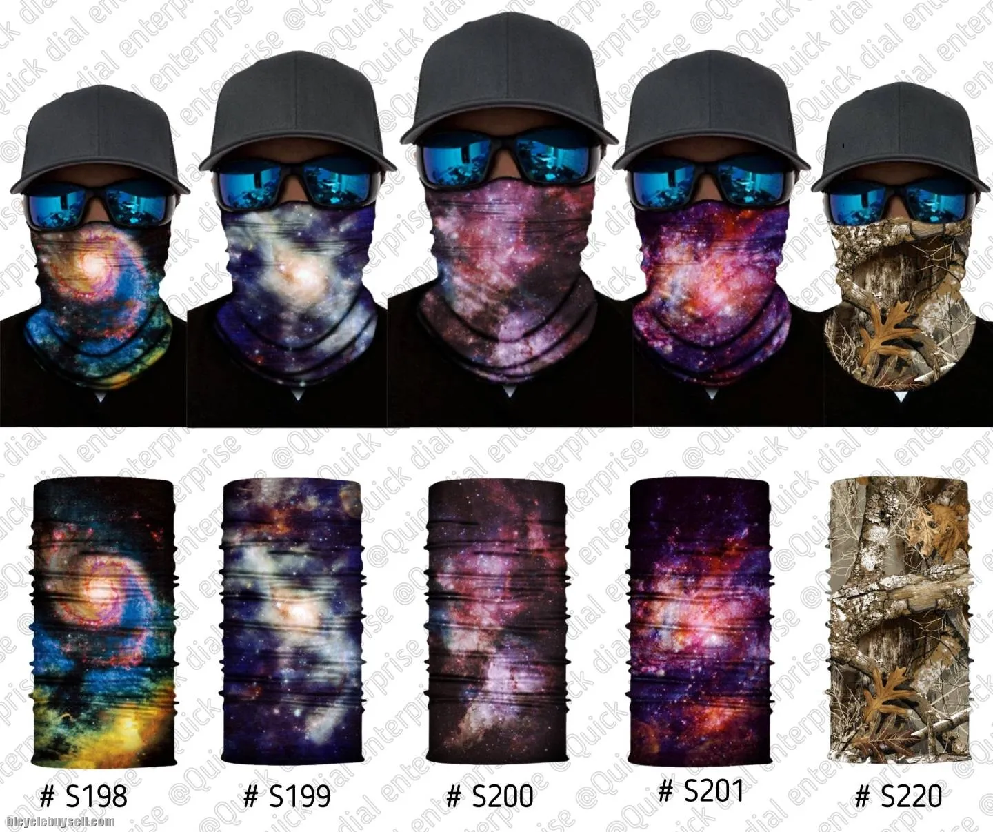 ðŸ”¥Ready StockðŸ”¥Unisex Anti Dust UV Buff Bandana Turban Head Scarf Face Mask Topeng Motorcycle Bicycl
