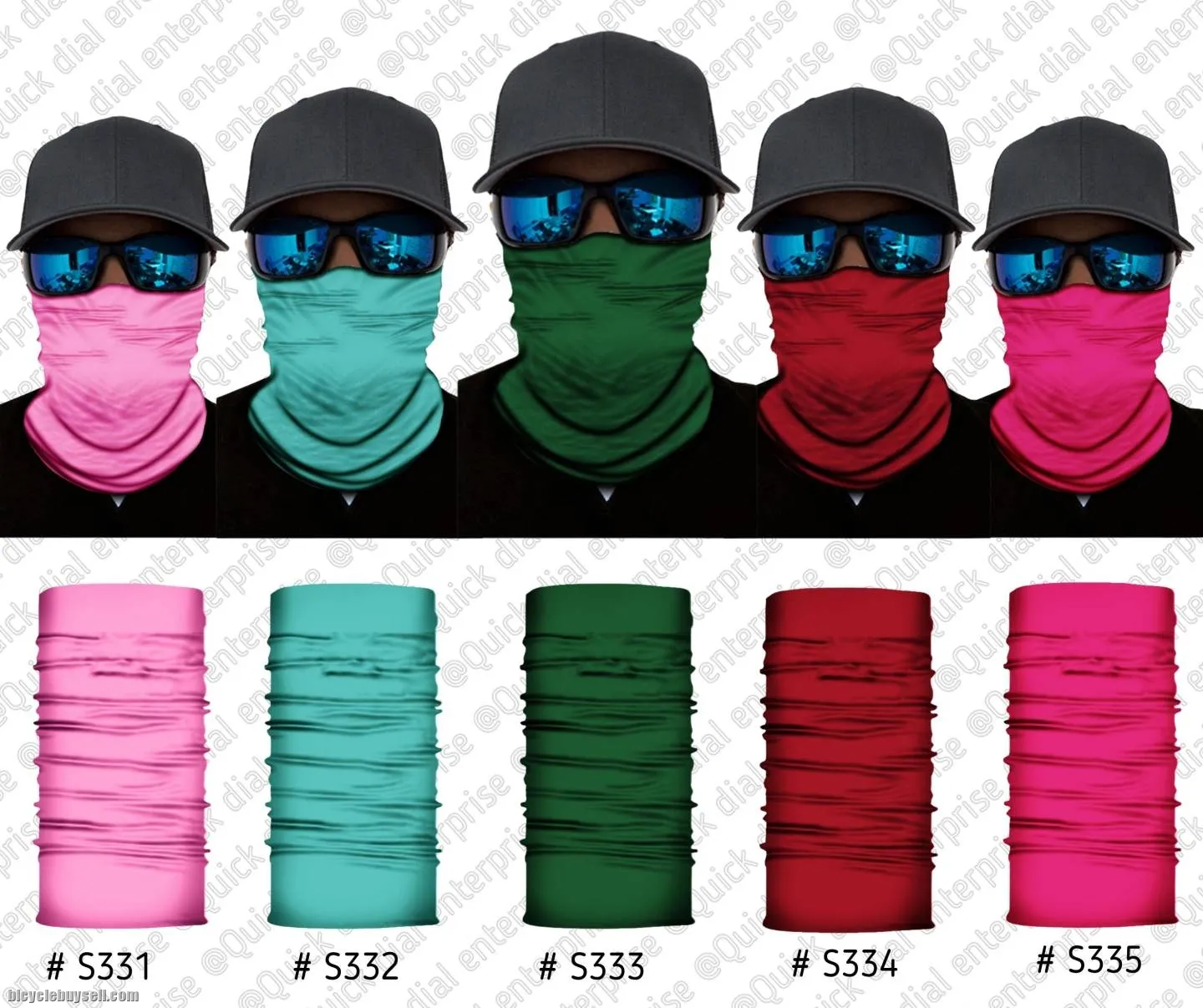 ðŸ”¥Ready StockðŸ”¥Unisex Anti Dust UV Buff Bandana Turban Head Scarf Face Mask Topeng Motorcycle Bicycl