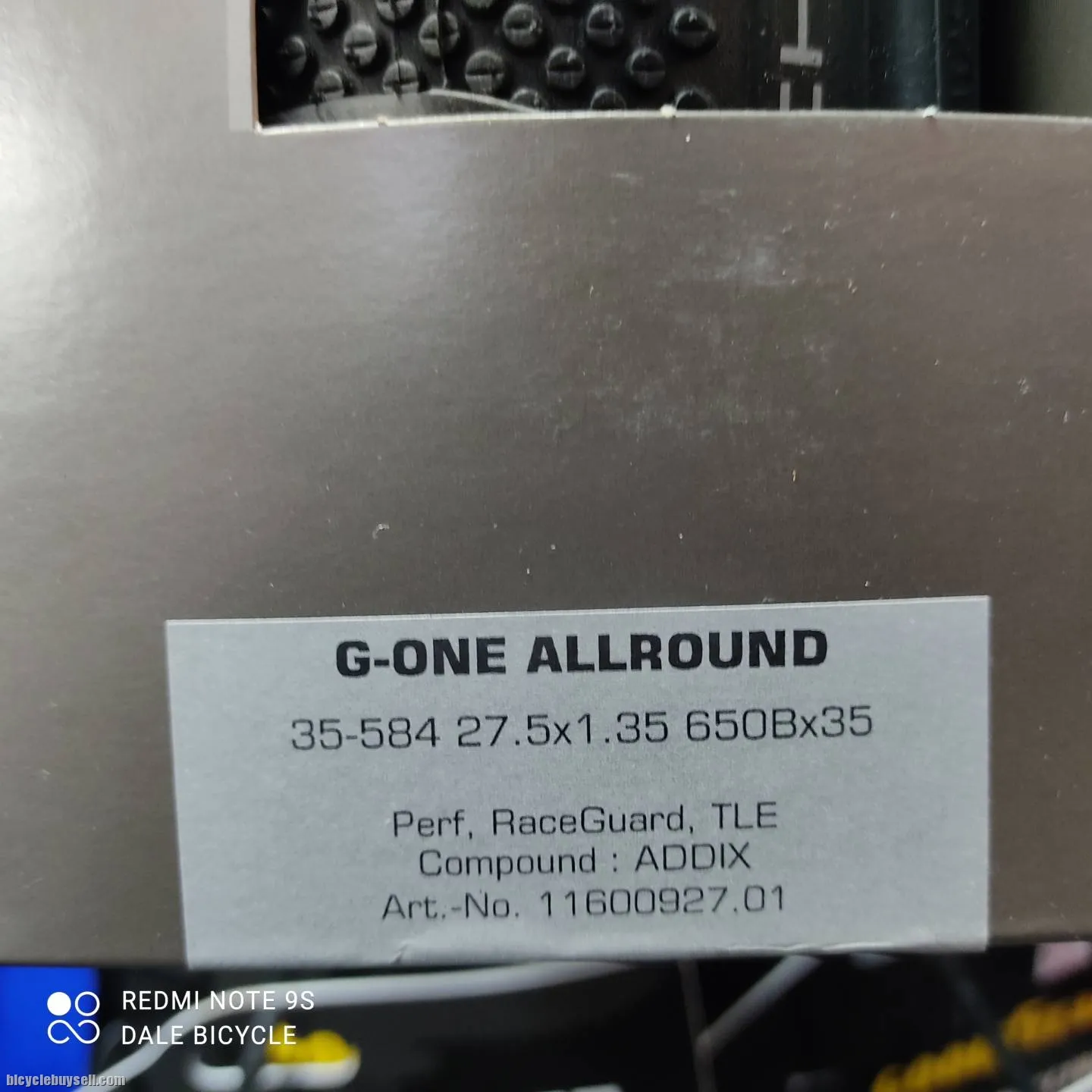 SCHWALBE G-ONE ALLROUND 27.5x1.35