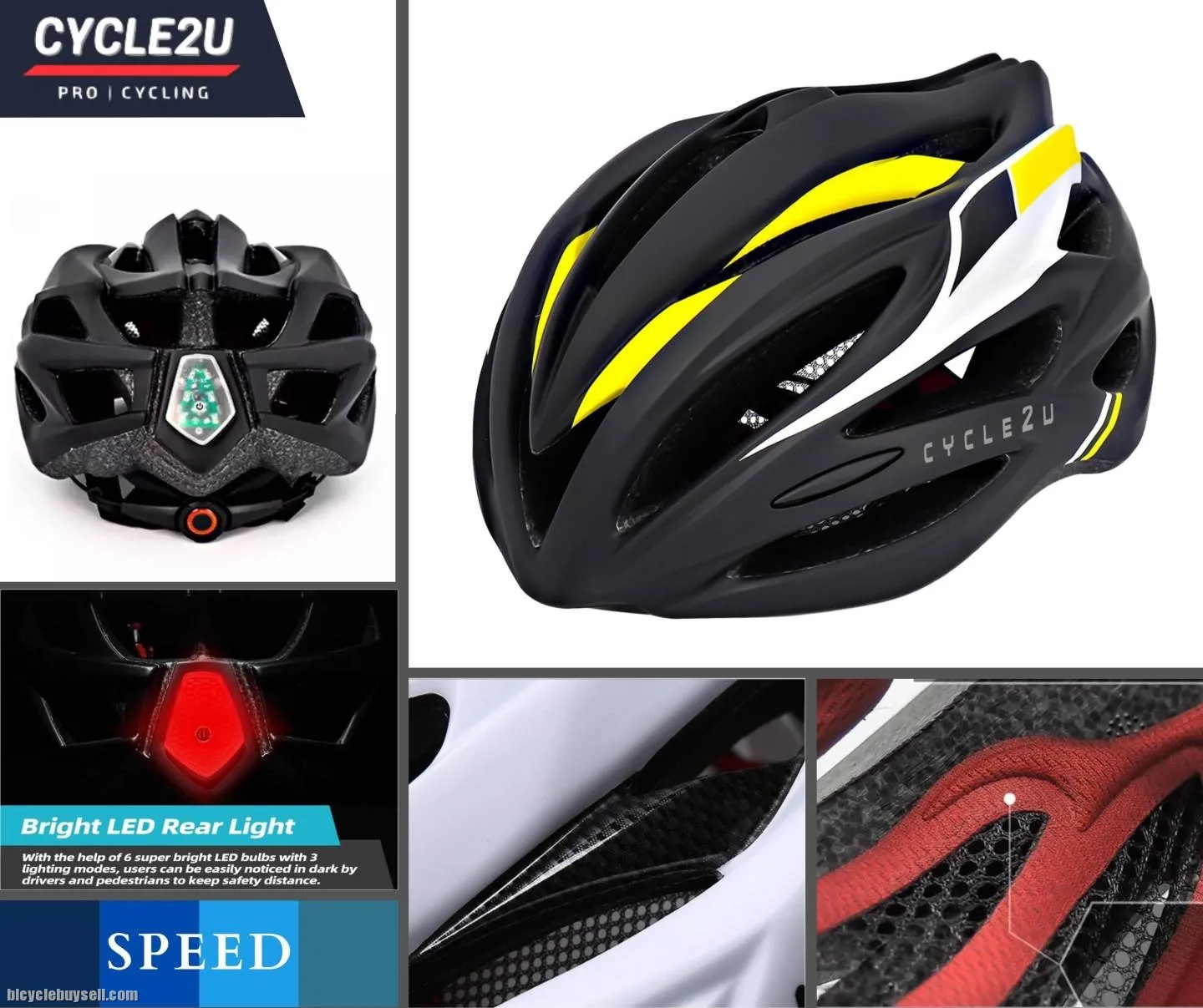 CYCLE2U SPEED Cycling Helmet