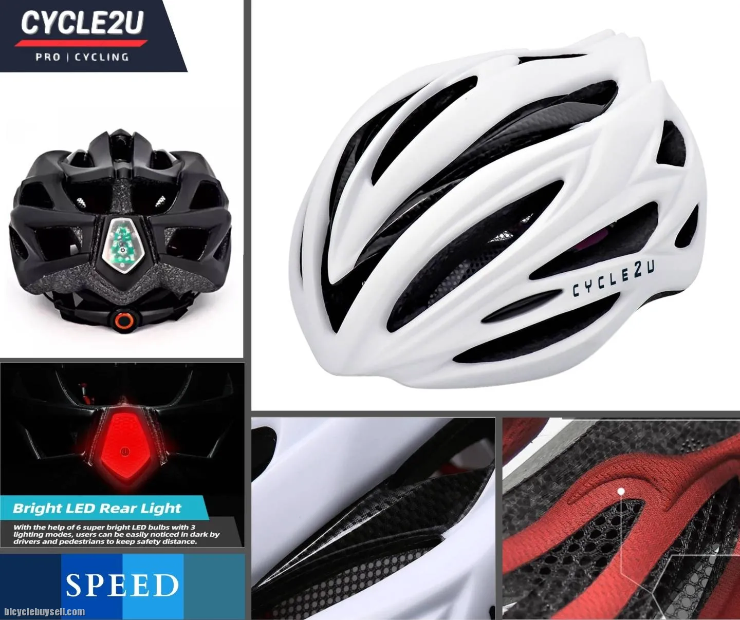 CYCLE2U SPEED Cycling Helmet