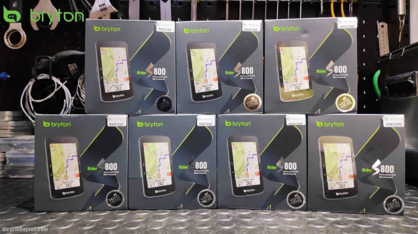 Bryton Rider S800 Cycling Computerã€ŒReady Stockã€