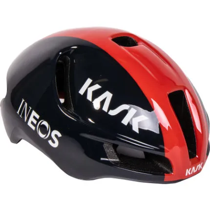 KASK UTOPIA WG11 TEAM INEOS GRENADIERS HELMET 2021 - BLUE RED AUTHENTIC