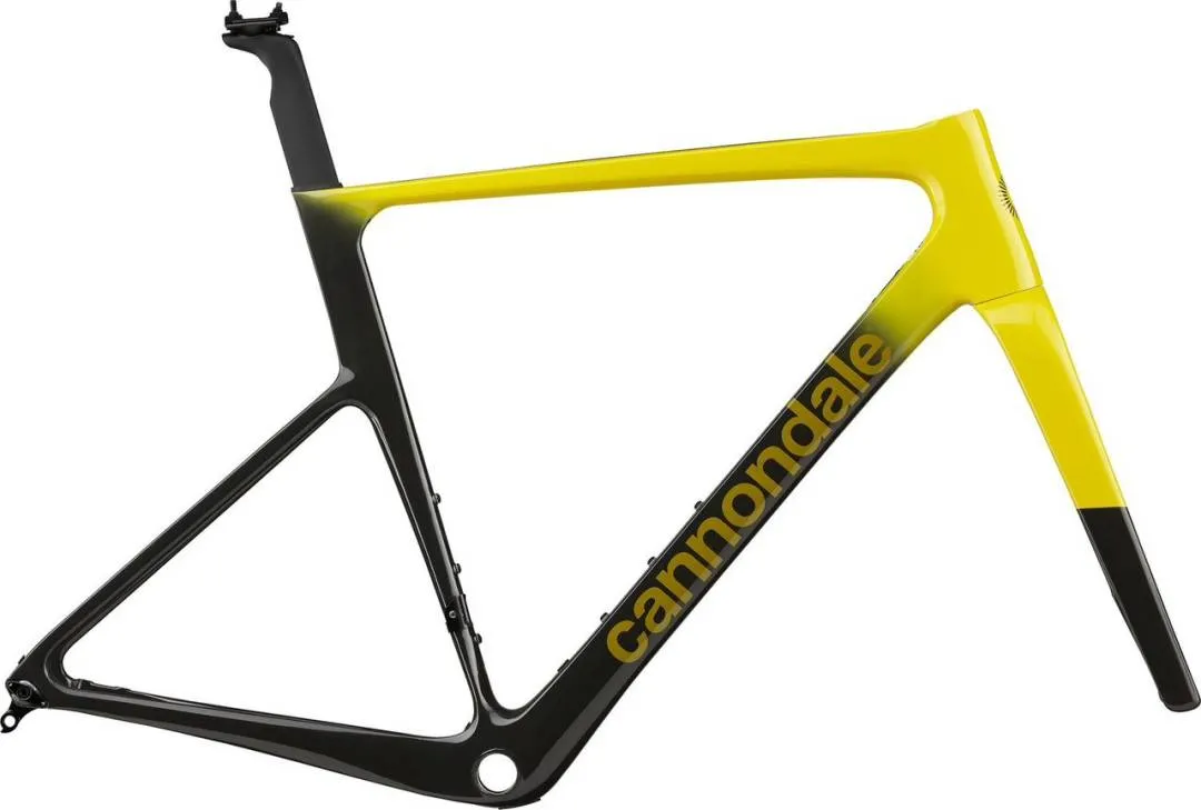 Cannondale Supersixevo Hi-Mod (Frameset) 2023 SMOKE BLACK with Ceramicspeed BB- READY STOCK