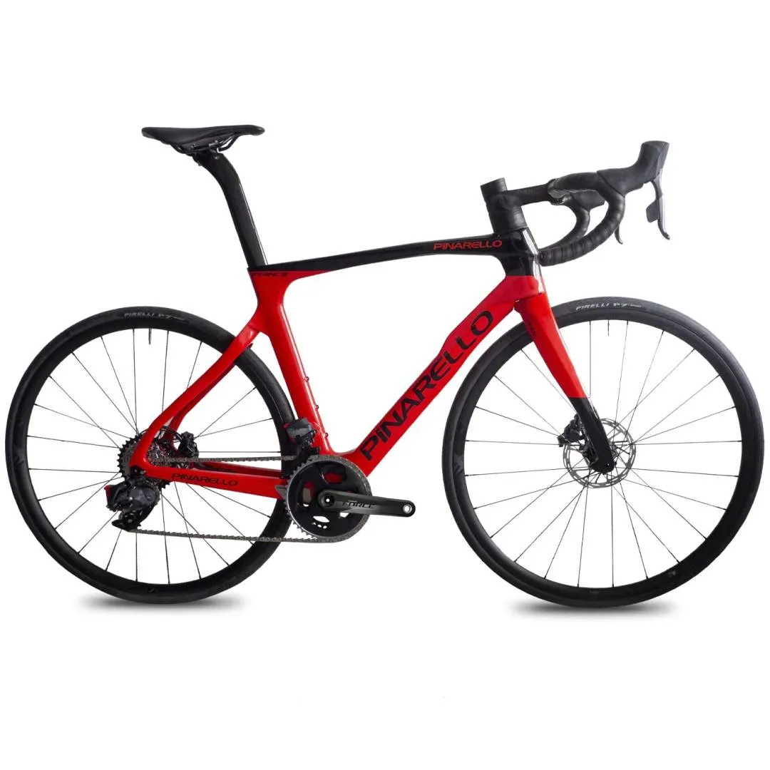 PINARELLO PRINCE DISK FORCE ETAP AXS - RED AUTHENTIC