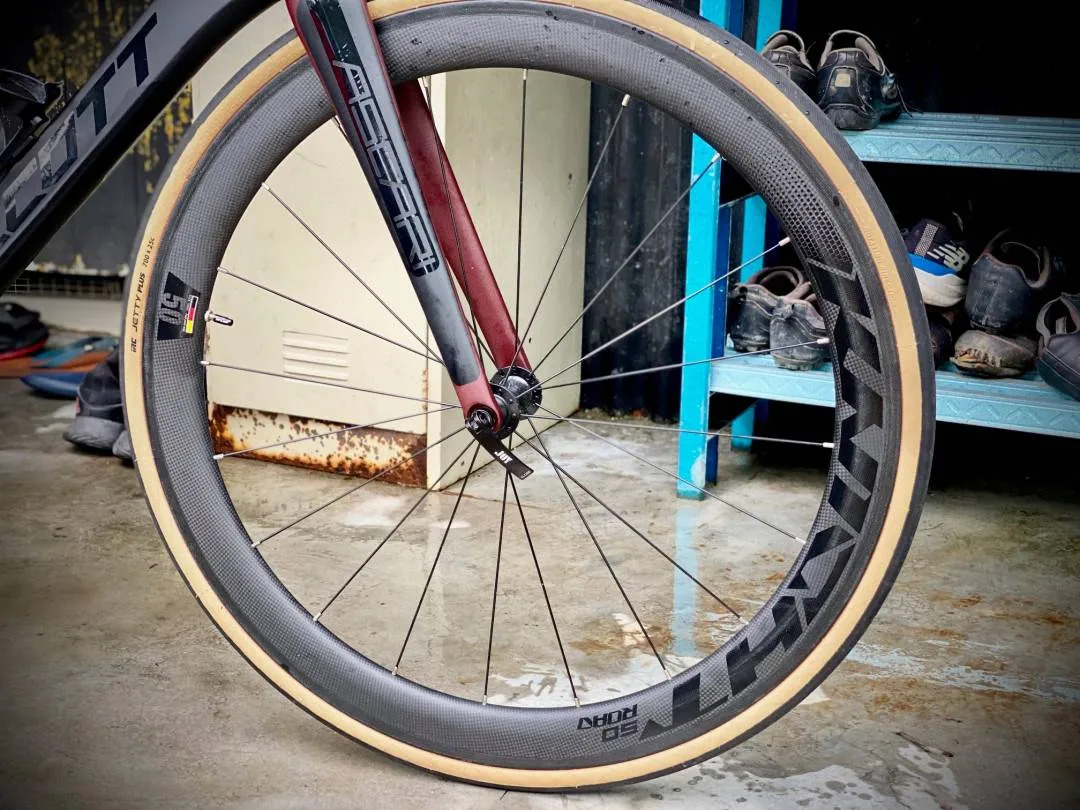 Knight 50 ROAD carbon wheelset
