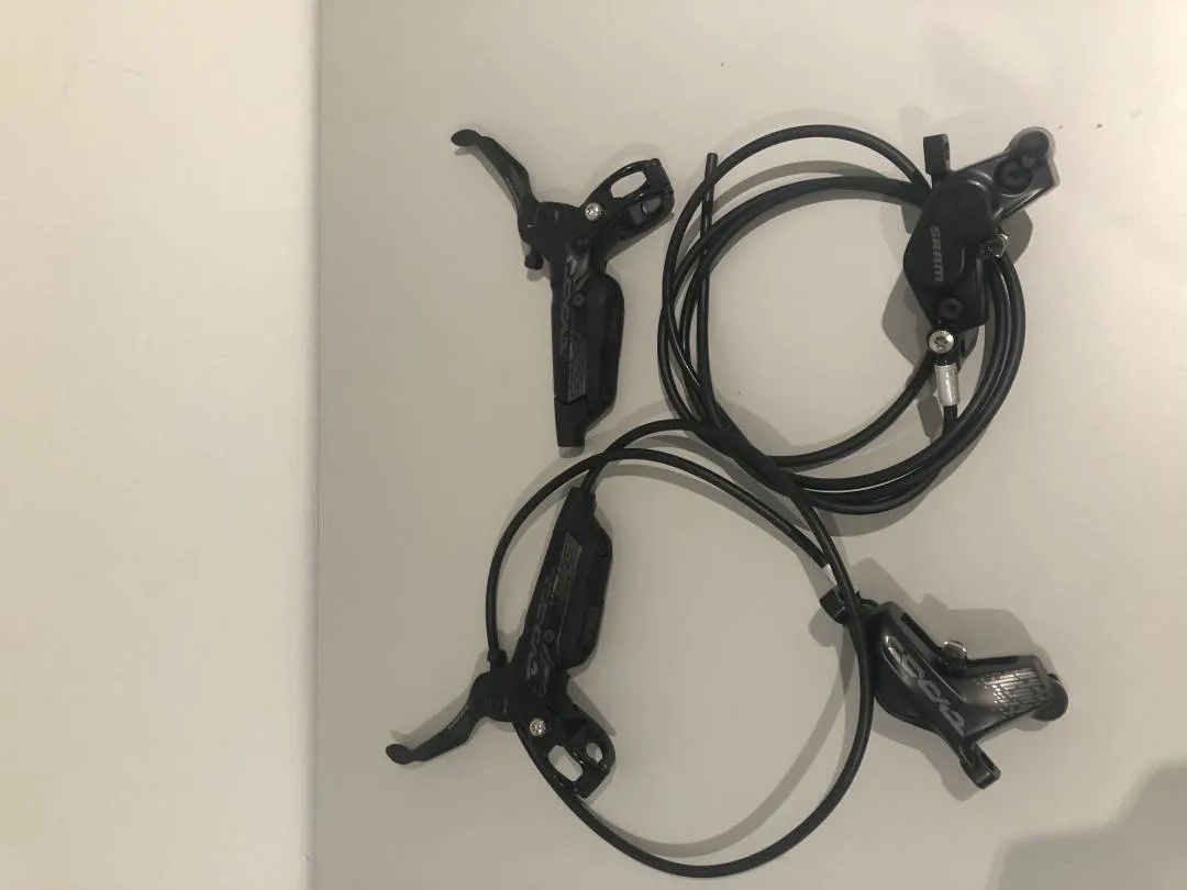 SRAM brakes (front and rear)
