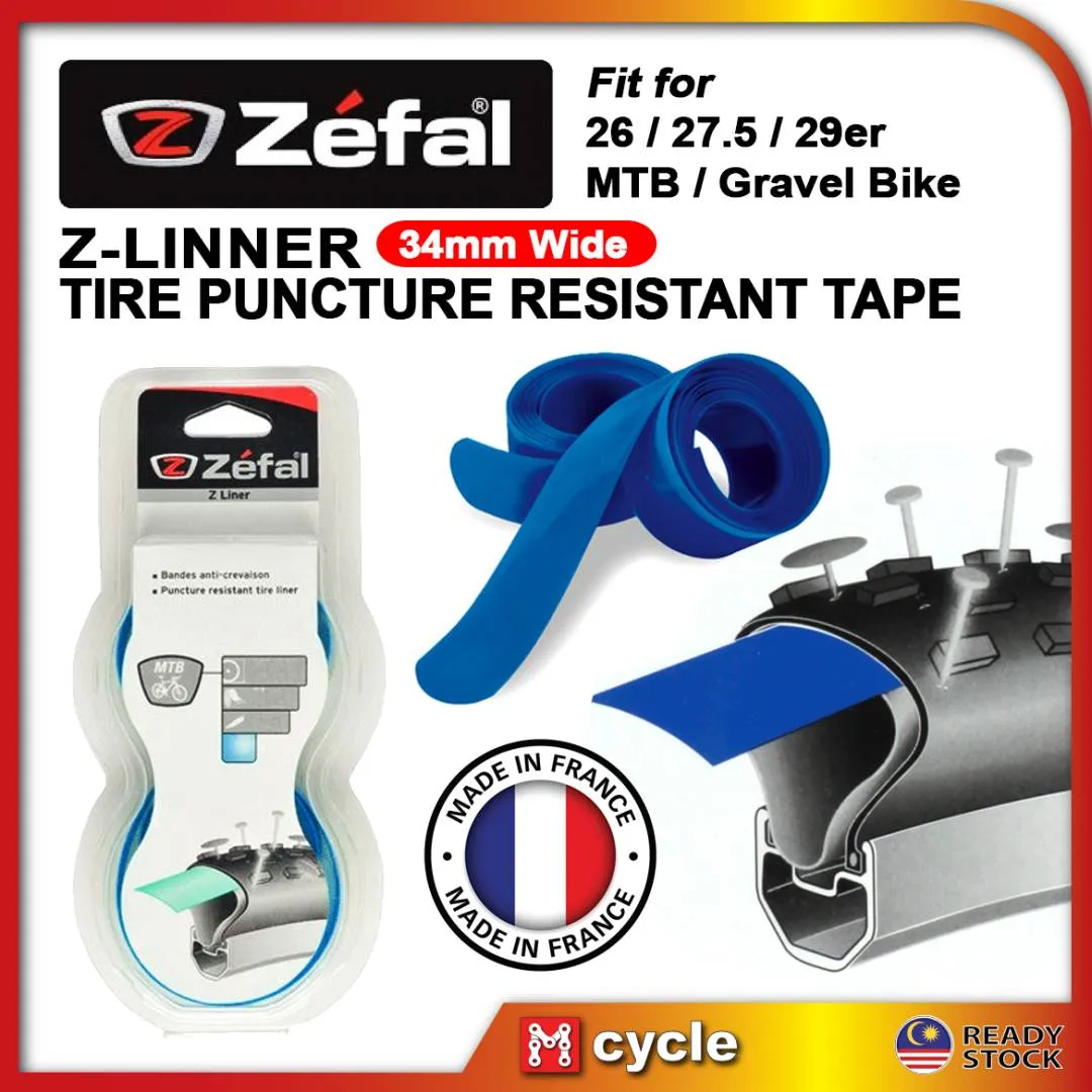 ZEFAL Z LINER 27.5/29ER ANTI PUNCTURE PROTECTION TAPE (FREE POS)