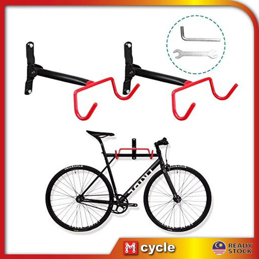 BICYCLE WALL MOUNT STAND HANGER (FREE POS)