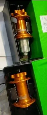 HOPE PRO4 HOPE PRO 4 HUBSET GENUINE PARTS GUARANTEED SHIMANO MICROSPLIN E BOOST 110/148 ORANGE