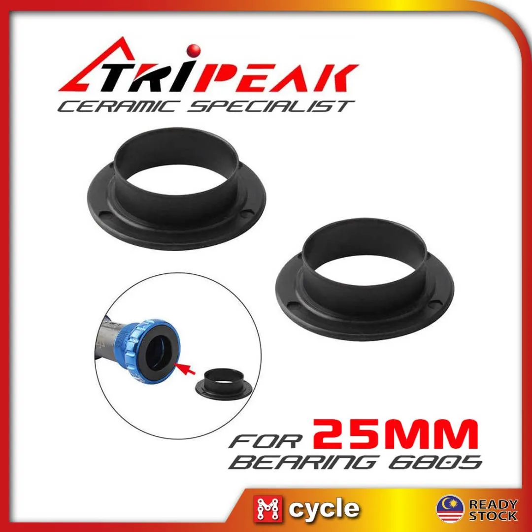 TRIPEAK CERAMIC BOTTOM BRACKET COVER DUST CAP REPLACEMENT PARTS