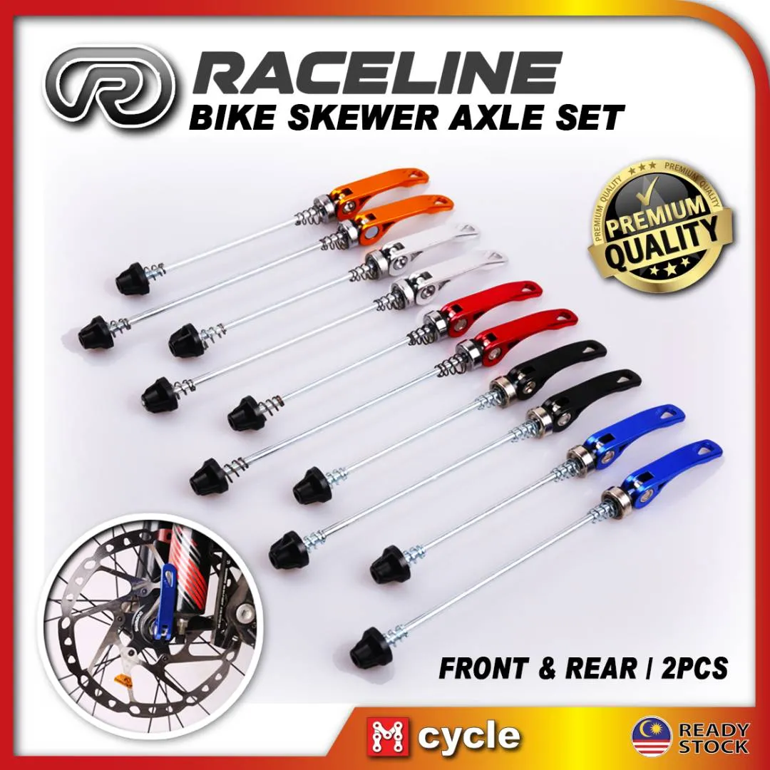 ROAD / MTB ALLOY QUICK RELEASE SKEWER (FREE POS)
