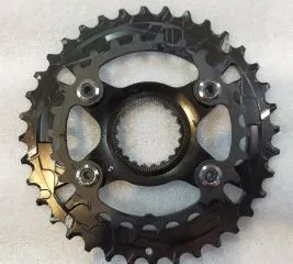 SHIMANO DEORE XT DIRECT MOUNT FRONT CHAINRING 26-36T GENUINE PART GUARANTEED TAKEN OUT FROM NEW BIKE