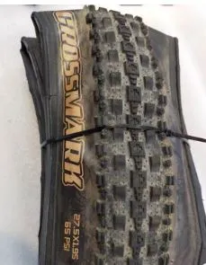 MAXXIS CROSSMARK 27.5X1.95 KEVLAR FOLDABLE USED ONLY 1 RIDE - STUD STILL THICK LIKE NEW (1 PCS ONLY)
