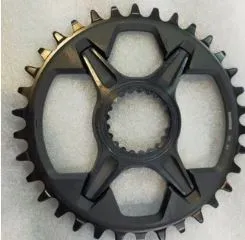 SHIMANO DEORE XT CRM85 34T FRONT CHAINRING DIRECT MOUNT - JUST USED ONE RIDE ONLY AROUND HOUSE TAMAN