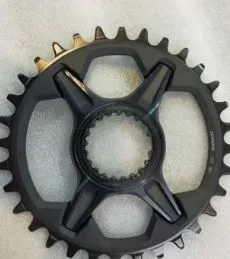 SHIMANO DEORE XT 32T FRONT CHAINRING DIRECT MOUNT - JUST USED ONE RIDE ONLY AROUND HOUSE TAMAN JUST