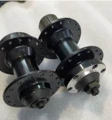 ALLOY MTB HUBSET 32 HOLE 6BOLT (TAKEN OUT FROM NEW BIKE) NOT REALLY RIDEN STANDARD QR TYPE AXLE SIZI