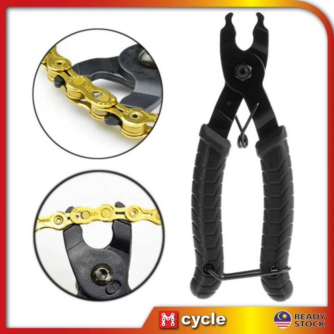 BICYCLE CHAIN MISSING LINK PIN PLIER OPENER CLOSER 2 IN 1 HEAVY DUTY TOOLS