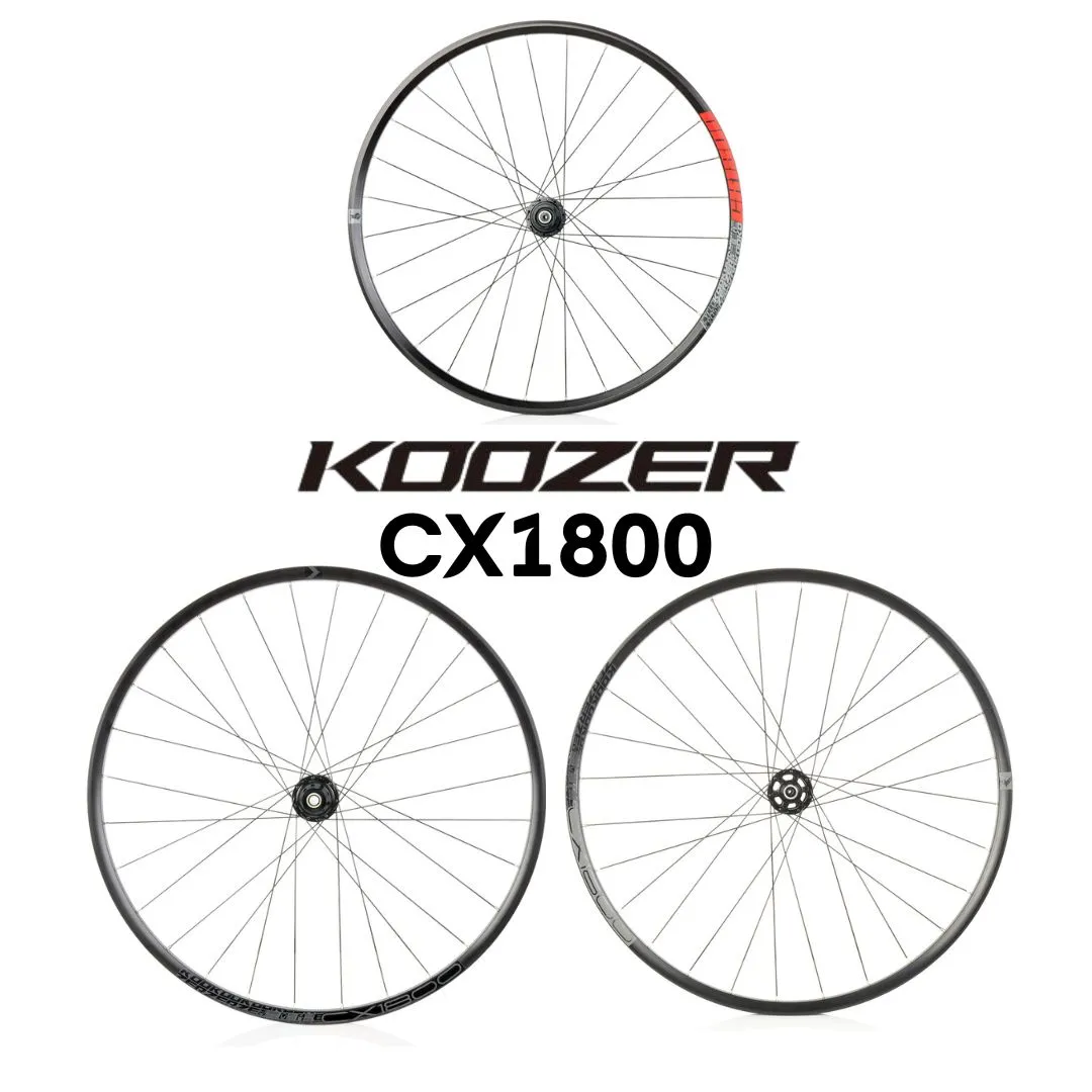 2023 Koozer CX1800 Gravel Disc Brake Wheel for 32- 45C