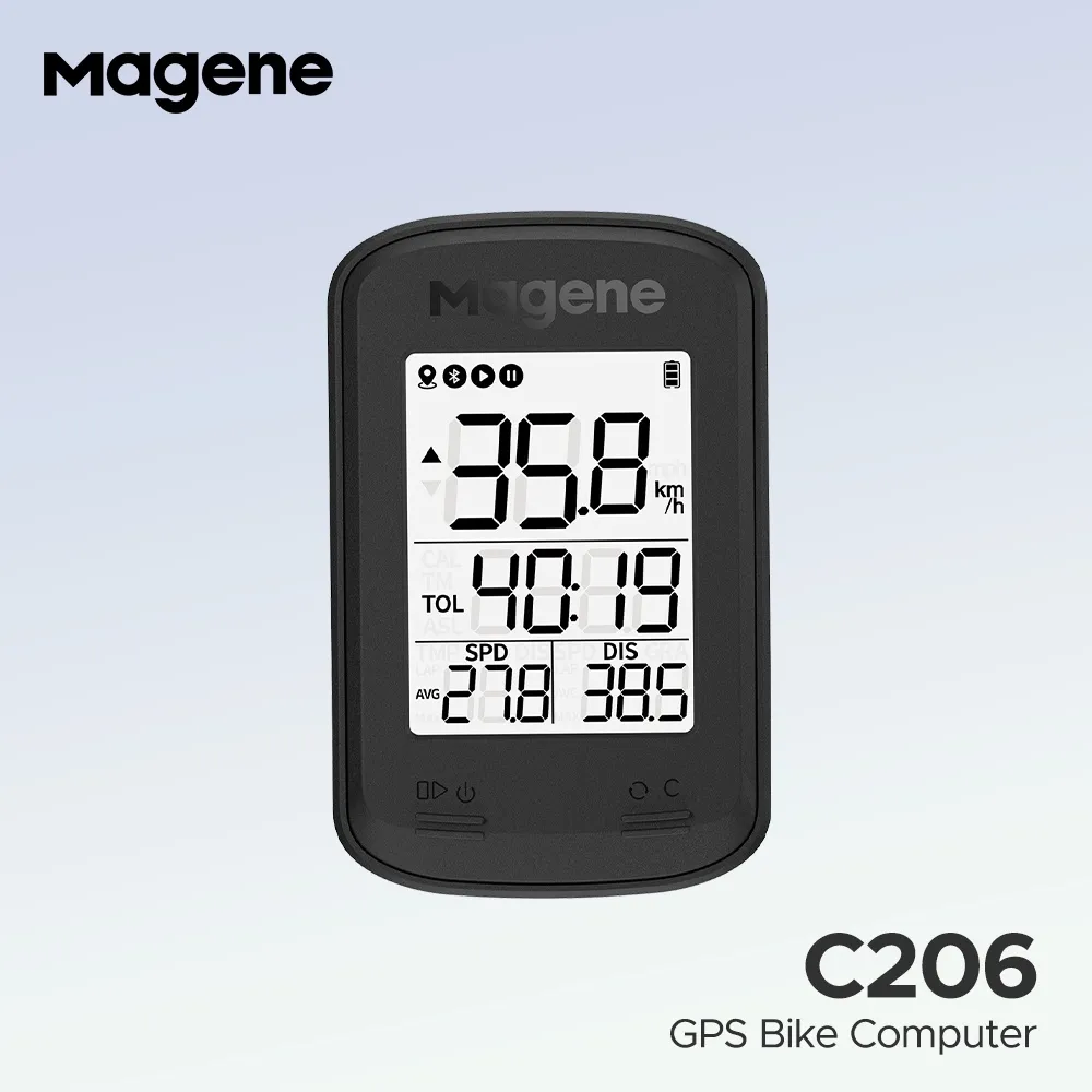 2023 Magene C206 GPS Smart Bike Computer