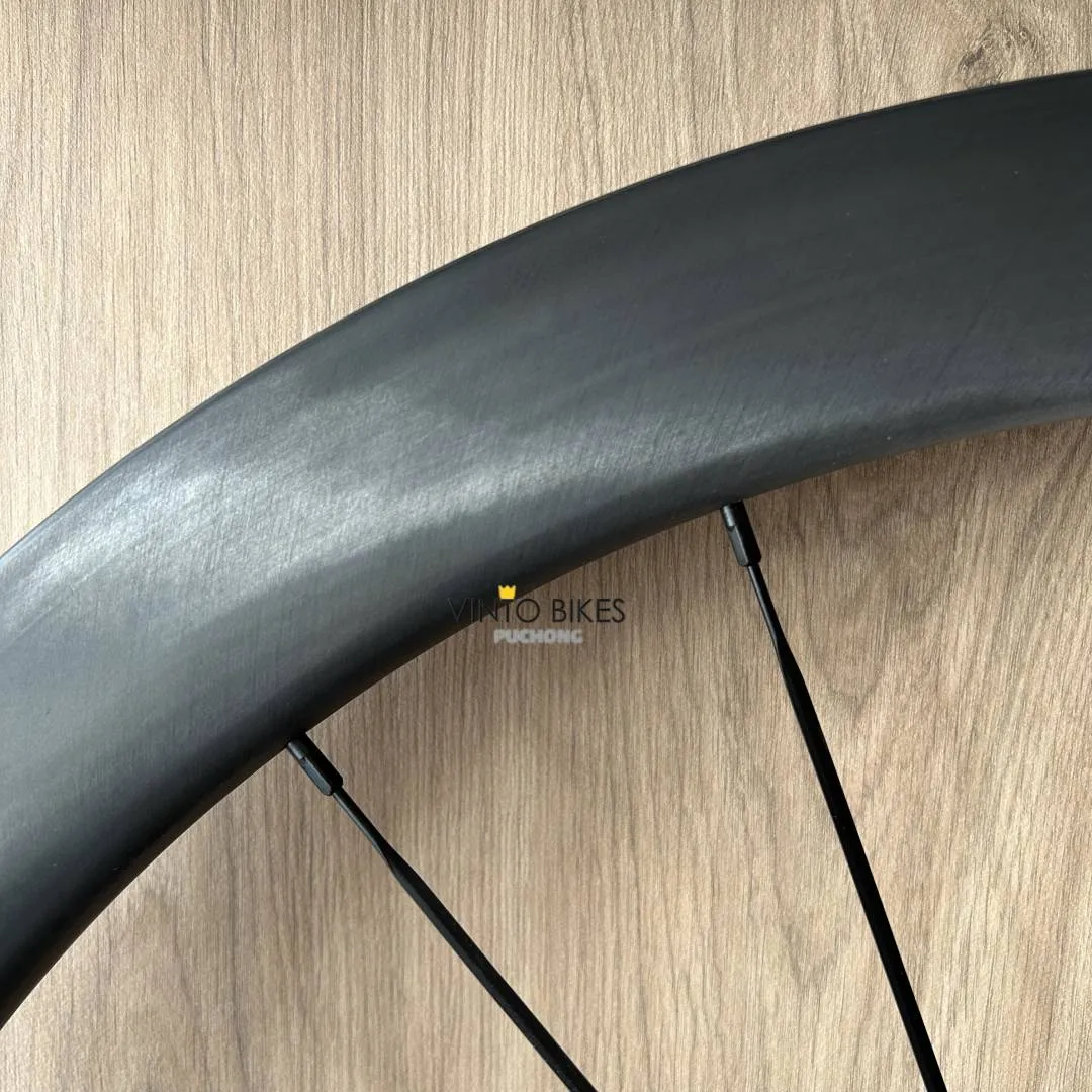 READY STOCK-Powerway Carbon Wheelset Ceramic Bearing 38mm/50mm