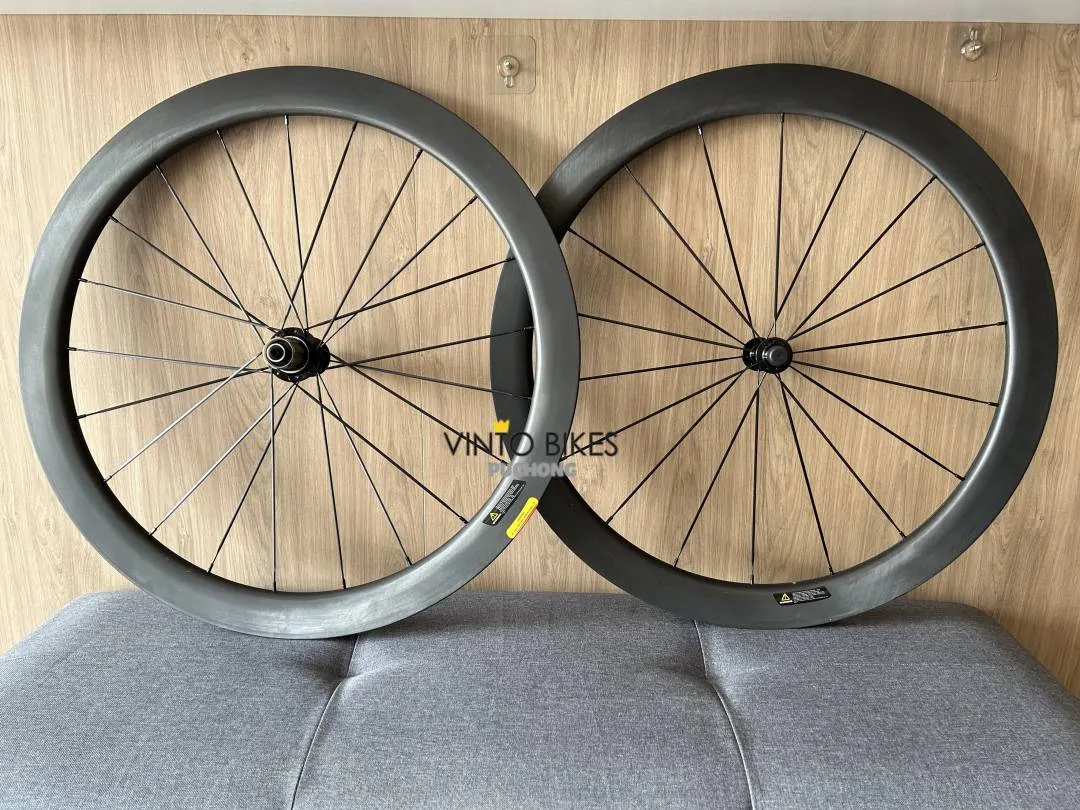 READY STOCK-Powerway Carbon Wheelset Ceramic Bearing 38mm/50mm
