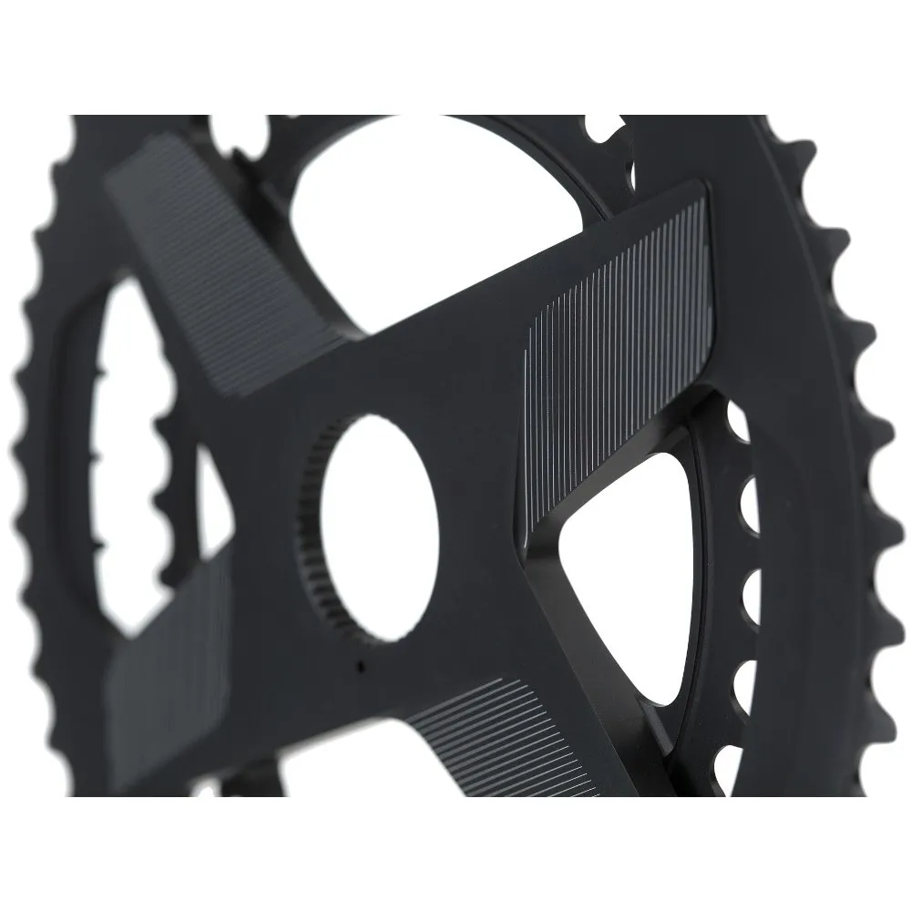 Rotor Q-Rings Direct Mount Road Double Chainring - oval / round - OCPmount spider