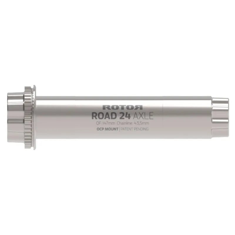 Rotor ALDHU 3D+ Crank Axle Road/Track VEGAST - black 24mm 30mm