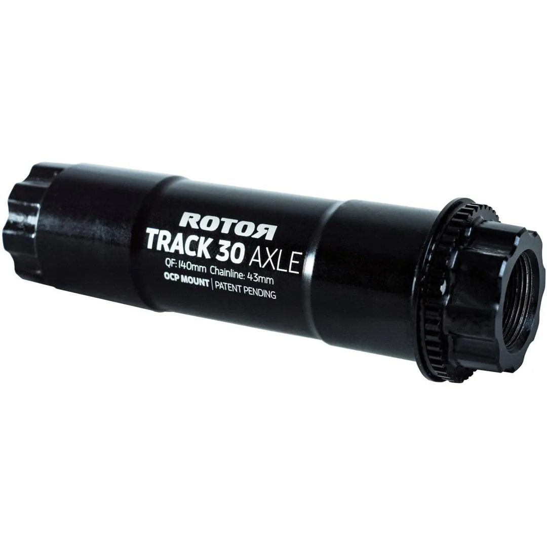 Rotor ALDHU 3D+ Crank Axle Road/Track VEGAST - black 24mm 30mm